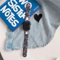 カウズブランドアップル ウォッチ 8バンドかわいいクマ柄 Apple Watch 7/6/seベルト高品質シリコンKaws アップル ウォッチ se2ストラップ サイズ38/40/42/44/45mm適用