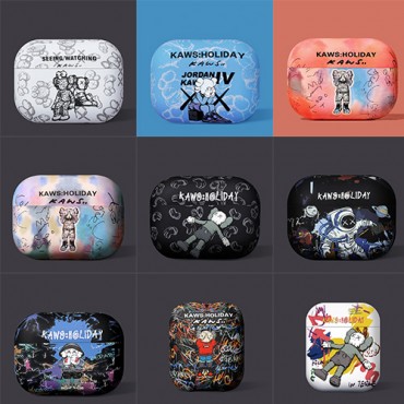 カウズハイブランドairpods pro2ケース経典キャラクター柄エアーポッズ 3ケースKaws 耐衝撃airpods 3/2/1カバー軽量レディースメンズ