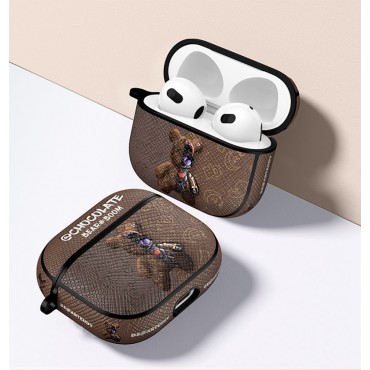 カウズブランド airpods 3ケースファッション耐衝撃エアーポッズ プロ2ケース男女兼用シリコンairpods pro1/2/3ケース大人気