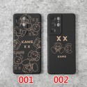 カウズブランドgalaxy s22ケースかっこいい高品質ギャラクシーs22+/s22uカバー個性潮Galaxy Note20/Note20UケースカメラフルカバーGalaxy S21/S21+/S21Uケース