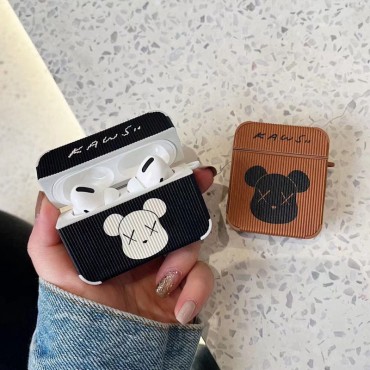 カウズブランドairpods 3ケース可愛いキャラクター柄 エアーポッズ プロ2ケース 高品質 耐衝撃 airpods pro 1/2/3ケース