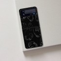 ハイブランドカウズ Galaxy Zflip4ケース KAWS ファッション高品質ギャラクシー Z フリップ4ケース 全面保護 軽量 galaxy z flip4カバー