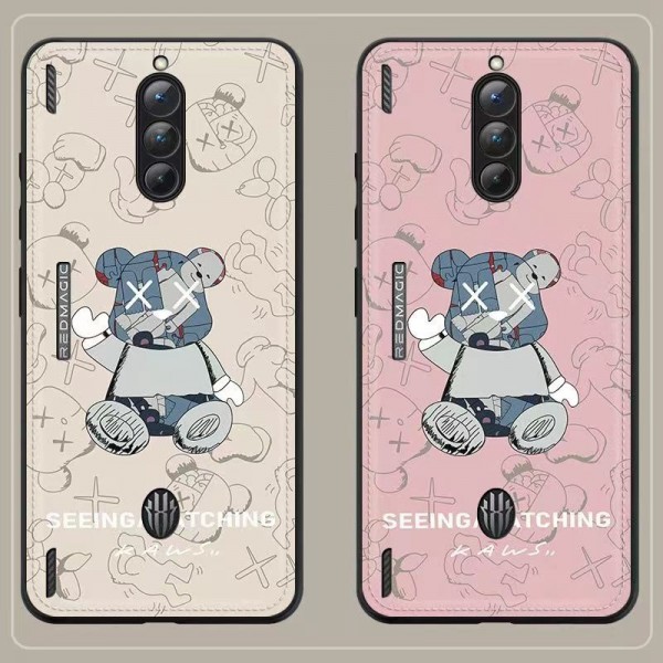 カウズブランドiphone14ケースKaws かわいい iphone14plus/14pro maxケース高品質PUレザー製 galaxy s23/s23+/s23uケース オーダーメイド可能 Xperia 1v/10iv/5vケース