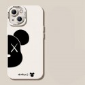 カウズブランドiphone14ケースKAWS レディースメンズ人気 iphone14plus/14pro maxケース かわいい 潮流 軽量 iphone13/13mini/13pro maxケース 全面保護アイフォン12/12mini/12promaxカバー