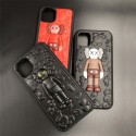 Kaws カウズハイブランドiphone14pro/16e 15plusカバーiphone15 plus14 16 pro max 16eケースブランドコピーメンズ アイフォン16e 15/14/13/ 12 pro maxケースパロディーハイブランドアイフォン16 15 14  16eケーストランク型