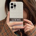 ロエベブランドiphone14proケースLoewe レディースメンズiphone14/14plus/14pro max保護カバーシンプル超薄シリコンiphone13/13pro maxケース耐衝撃 軽量iphone12/12pro/12pro maxケース