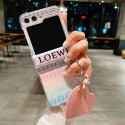 LOEWE ロエベ人気Galaxy Z fold4 5ケース革製galaxy zfold5 4 3 2ケースハイブランドハイブランドギャラクシー z フリップ5 4ケースブランドGalaxyカバー高品質