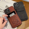 LOEWE ロエベiphone14 16 pro 15 plusケースブランドカード入れ人気アイフォン14pro max/16e/ 15 proケース韓国風iphone16/14/13/15pro maxケースレディース斜め掛けハイブランドアイフォン16 15 14ケーストランク型