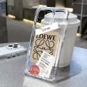 LOEWE ロエベiphone15 plus14 16 pro maxケースブランドコピーメンズアイフォン16e 15/14/13/ 12 pro maxケースパロディーハイブランドアイフォン16 15 14ケーストランク型ブランド携帯ケースiphone 16 15 pro max 14pro/13 pro maxケース手帳型