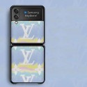 ブランドルイヴィトンGalaxy z fold3ケースLouis Vuitton定番プリントファッションGalaxy z flip3ケース大人気