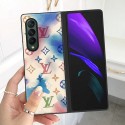 ルイヴィトンブランドGalaxy Z fold3ケースファッション高品質ギャラクシー Z フォールド3ケースかわいいハローキティ柄Galaxy Z fold3カバー