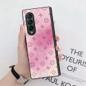 ルイヴィトンブランドGalaxy Z fold3ケースファッション高品質ギャラクシー Z フォールド3ケースかわいいハローキティ柄Galaxy Z fold3カバー