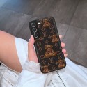 ルイヴィトンブランドiphone15/14proケースかわいいクマ柄アイフォン14/14pro max/14plusカバー耐衝撃 軽量ギャラクシー S23/S23+/S23Uカバー高品質レザーiphone13/13pro/13pro maxケース激安