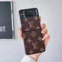 ルイヴィトンブランドgalaxy zflip4ケースlouis vuitton レディースメンズ ギャラクシー Z フォールド4カバー高品質レザー製 Galaxy Z flip3/fold3ケース