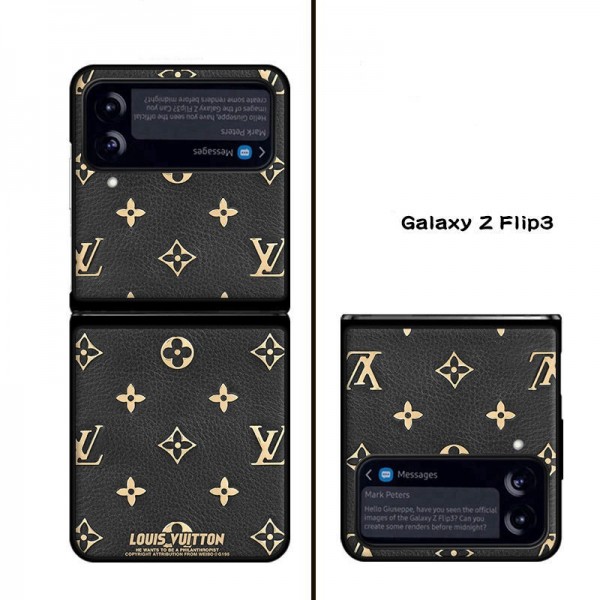 ルイヴィトン galaxy zflip4ケースハイブランド ヴィトン レザー製 ギャラクシー Z フリップ3ケース レディースメンズ人気 Galaxy Z flipカバー耐衝撃