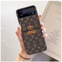 ルイヴィトン Galaxy Zflip4ケースハイブランドlouis vuitton クラシックロゴ ギャラクシー Z フリップ3ケースグッチ かわいいドラえもん柄 galaxy zflip4ケース