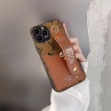 ルイヴィトンブランドiphone14plusケースカード小銭入れ便利 iphone14pro max/14スマホケースLOUIS VUITTON モノグラムお洒落アイフォン13/13PRO/13PRO MAXカバー ハンドベルト付きiphone12/11/12pro maxケース