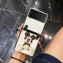 Lv ルイヴィトンgalaxy zflip4 5ケースブランド男女galaxy z flip5ケースブランドGalaxyカバー高品質手帳型Galaxy Zflip4ケースブランド