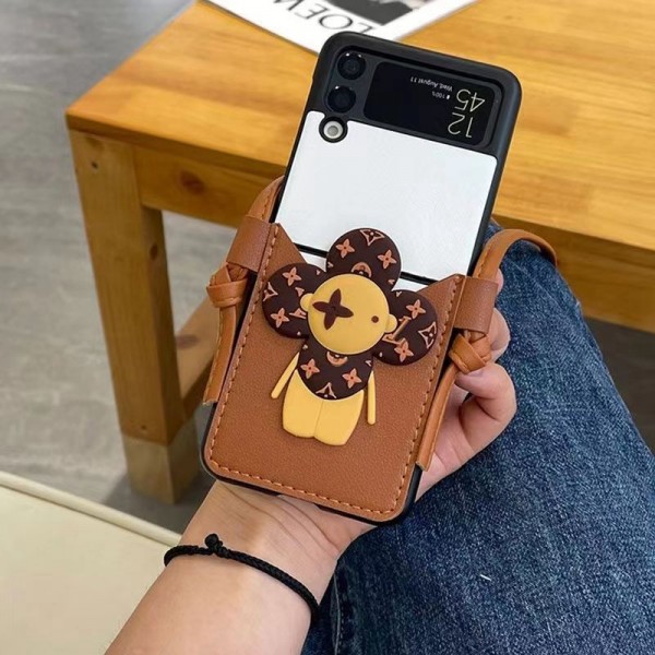 Lv ルイヴィトンgalaxy zfold5 4 3 2ケースハイブランドハイブランドギャラクシー z フリップ5 4ケースブランドGalaxyカバー高品質手帳型Galaxy Zflip4ケースブランド