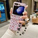 Lv ルイヴィトンgalaxy zflip4 5ケースブランド人気Galaxy Z fold4 5ケース革製ブランドギャラクシーZ フォールド5 4 3 2ケース男女galaxy z flip5ケース