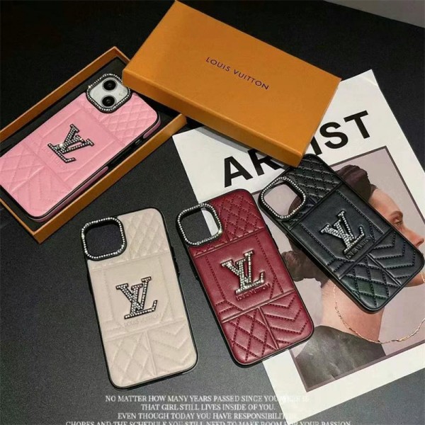 Lv ルイヴィトンiphone17 14 16 pro 15 plus 16eケースブランドカード入れ人気 LV アイフォン17pro max/16 15 proケース韓国風iphone16/14/13/15 17pro maxケースレディース斜め掛けアイフォン16e 15/14/13/ 12 pro maxケースパロディー