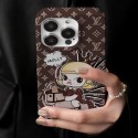 Lv ルイヴィトン韓国風iphone16/14/13/15pro maxケースレディース斜め掛けiphone15 plus14 16 pro maxケースブランドコピーメンズアイフォン16 15/14/13/ 12 pro maxケースパロディーハイブランドアイフォン16 15 14ケーストランク型