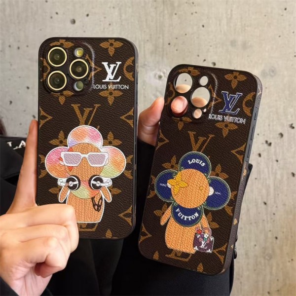Lv ルイヴィトンiphone14 16 pro 15 plus 16eケースブランドカード入れハイブランドiphone14pro/16e 15plusカバー人気アイフォン14pro max/16 15 proケースアイフォン16e 15/14/13/ 12 pro maxケースパロディー