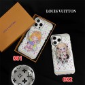 Lv ルイヴィトンハイブランドiphone14pro/16e 15plusカバー韓国風iphone16/14/13/15pro maxケースレディース斜め掛けアイフォン16e 15/14/13/ 12 pro maxケースパロディーブランド携帯ケースiphone 16 15 pro max 14plus/13 pro maxケース手帳型