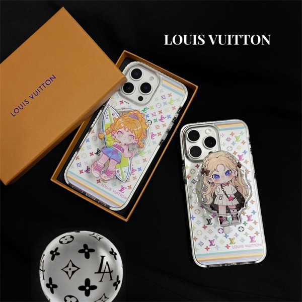 Lv ルイヴィトンハイブランドiphone14pro/16e 15plusカバー韓国風iphone16/14/13/15pro maxケースレディース斜め掛けアイフォン16e 15/14/13/ 12 pro maxケースパロディーブランド携帯ケースiphone 16 15 pro max 14plus/13 pro maxケース手帳型