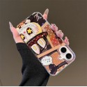 Lv ルイヴィトンiphone17 14 16 pro 15 plus 16eケースブランドLABUBU iphone16pro/17 15plusカバー ハイブランドLV アイフォン17 16 15 14  16eケーストランク型ブランド携帯ケースiphon17 16e 16 15 pro max 14plus/13 pro maxケース手帳型