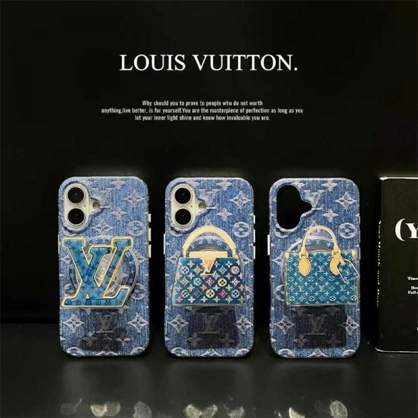 Lv ルイヴィトンハイブランドiphone16pro/17 air 15plusカバー人気アイフォン17pro max/16 15 proケース韓国風iphone16/14/13/15 17pro max airケースレディース斜め掛けハイブランドアイフォン17 air 16 15 14 16eケーストランク型