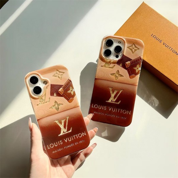 Lv ルイヴィトンiphone17 pro max air 14 16 pro 15 plus 16eケースブランドカード入れハイブランドiphone16pro/17 air 15plusカバー人気アイフォン17pro max/16 15 proケースiphone15 plus 14 16 17pro max 16eケースブランドコピーメンズ