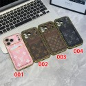 Lv ルイヴィトンiphone air 17 pro max 14 16 pro 15 plus 16eケースブランドカード入れハイブランドiphone16pro/17 15plusカバー韓国風iphone 16/14/13/15/ airケースレディース斜め掛けハイブランドアイフォン17 air 16 15 14 ケーストランク型