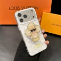 Lv ルイヴィトンiphone air 17 pro max 14 16 pro 15 plus 16eケーススタンド可 ハイブランドiphone 17/16pro/17e 15plusカバー人気アイフォン17pro max/16 15 proケース韓国風iphone 16/14/13/15/ airケースレディース斜め掛け