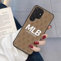 MLBハイブランドGalaxy S23+ケースＮＹソフトレザー高品質 galaxy s23/s23uケース カメラフルカバーギャラクシーS22/S22+/S22Uケース 男女兼用人気 galaxy note20/20uカバー