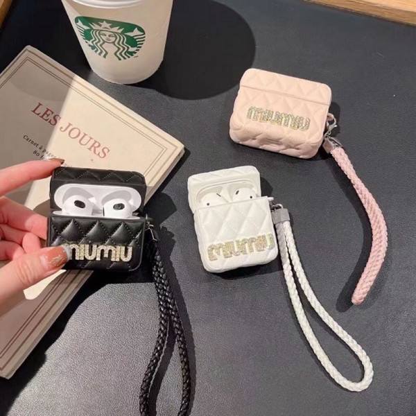 ミュウミュウ MiuMiu ハイブランド airpods 3ケース コピーairpods pro 3 2 1ケースブランドメンズハイブランドエアーポッズ3ケースジャケットファッションブランドAirpods Pro2ケース