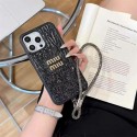 ミュウミュウ MiuMiu iphone14 16 pro 15 plus 16eケースブランドカード入れハイブランドiphone14pro/16e 15plusカバー韓国風iphone16/14/13/15pro maxケースレディース斜め掛けハイブランドアイフォン16 15 14  16eケーストランク型