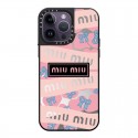 ミュウミュウ MiuMiuハイブランドiphone16pro/17 air 15plusカバー人気アイフォン17pro max/16 15 proケースiphone15 plus 14 16 17pro max 16eケースブランドコピーメンズハイブランドアイフォン17 air 16 15 14 ケーストランク型