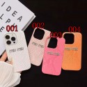 ミュウミュウ MiuMiu iphone air 17 pro max 14 16 pro 15 plus 16eケースブランドカード入れハイブランドiphone16pro/17 15plusカバーiphone15 plus 14 16 17pro max 16eケースブランドコピーメンズアイフォン17 pro 16e 15/14/13/ 12 pro maxケースパロディー