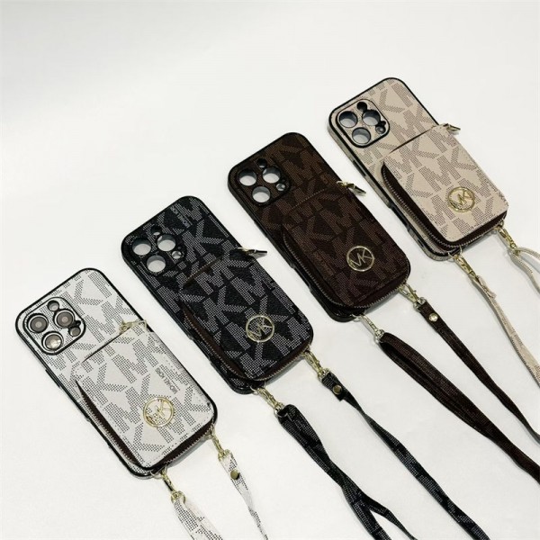 マイケルコース MK iphone air 17 pro max 14 16 pro 15 plus 16eケースブランドカード入れ人気アイフォン17pro max/16 15 proケース韓国風iphone 16/14/13/15/ airケースレディース斜め掛けブランド携帯ケースiphone17 16e 16 15 pro max 14plus/13 pro maxケース手帳型