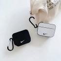 シャネルブランドairpods pro2ケースシンプルシリコンカウズairpods 3 proケースナイキ耐衝撃 収納airpods 1/2/3ケースアディダス男女兼用エアーポッズ プロケースジョーダン