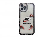 Nikeハイブランドiphone13pro maxケースナイキファッション潮流アイフォン13/13proケース高品質 半透明カバーiphone12/12pro/12pro maxケースレディースメンズ人気iphone11/11pro maxケース