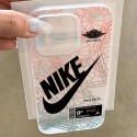 Nike ナイキiphone air 17 pro max 14 16 pro 15 plus 16eケースブランドカード入れ韓国風iphone 16/14/13/15/ airケースレディース斜め掛けアイフォン17 pro 16e 15/14/13/ 12 pro maxケースパロディーハイブランドアイフォン17 air 16 15 14 ケーストランク型