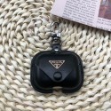 プラダハイブランドairpods proケース高品質レザーエアーポッズ プロケース携帯便利PRADA airpods pro1/2ケース紛失防止