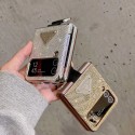 Prada プラダgalaxy zflip4 5ケースブランド人気Galaxy Z fold4 5ケース革製ブランドギャラクシーZ フォールド5 4 3 2ケースブランドGalaxyカバー高品質