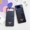 Prada プラダ人気Galaxy Z fold4 5ケース革製galaxy zfold5 4 3 2ケースハイブランドハイブランドギャラクシー z フリップ5 4ケース手帳型Galaxy Zflip4ケースブランド