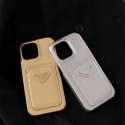 Prada プラダiphone 16 pro max ケースブランドカード入れ人気アイフォン14pro max/16 15 proケースiphone15 plus14 16 pro maxケースブランドコピーメンズアイフォン16 15/14/13/ 12 pro maxケースパロディー