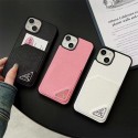 Prada プラダiphone14 16 pro 15 plusケースブランドカード入れハイブランドiphone14pro/16e 15plusカバー韓国風iphone16/14/13/15pro maxケースレディース斜め掛けアイフォン16 15/14/13/ 12 pro maxケースパロディー