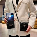 Prada プラダ人気Galaxy Z fold7 4 5 6ケース革製ブランドギャラクシーZ フォールド7 6 5 4 3 2ケースブランドGalaxy z flip5  6 7カバー高品質手帳型Galaxy Zflip4 5 6 7ケースブランド