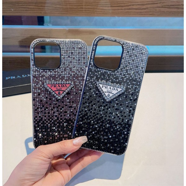 Prada プラダiphone17 pro max air 14 16 pro 15 plus 16eケースブランドカード入れハイブランドiphone16pro/17 air 15plusカバー人気アイフォン17pro max/16 15 proケースアイフォン17 pro 16e 15/14/13/ 12 pro maxケースパロディー